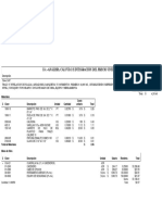 Analisis de Precios Unitarios de Guarniciones y Banquetas PDF