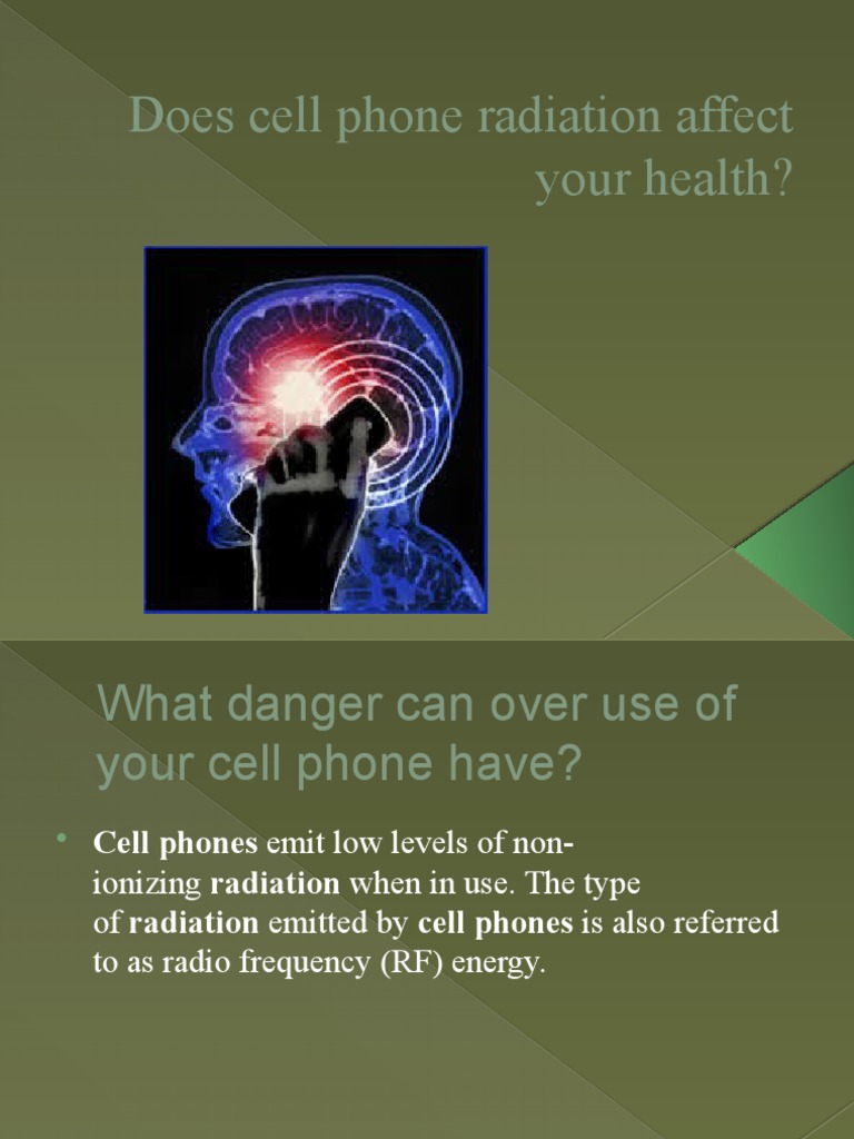Does Cell Phone Radiation Affect Your Health PDF
