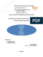 Le TP 2 de Traitement de Signal