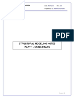 Structural Modeling Notes Using ETABS, SAFE and SAP2000