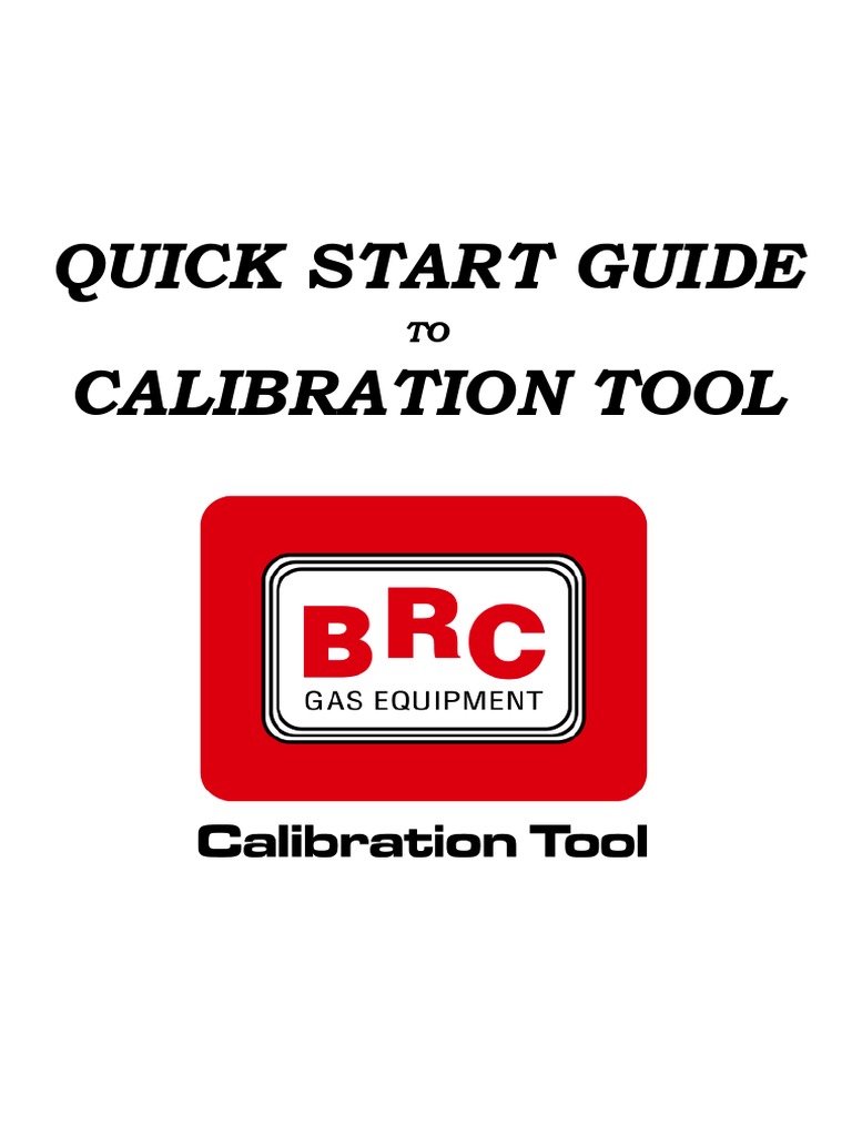 BRC Calibration Tool Quick Start Guide | PDF | Fuel Injection ...