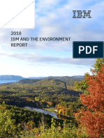 2018 Ibm and The Environment