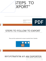 AA15 EV8 Steps To Export