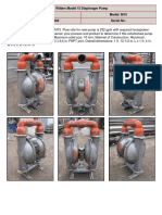 Wilden Double Diaphragm Pump Model M15