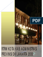 RTRW Dki Jakarta 2030 PDF