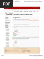 Unit 3 - Week 1: Pipelined Instruction Execution Principles