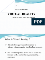 Virtual Reality: A Presentation On