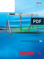 Aluminium Gantry Cranes: Additional Interesting Products From Our Delivery Range