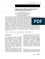 Artikel - PERGERAKAN MAHASISWA DALAM PERSPEKTIF PARTISIPASI POLITIK - PARTISIPASI OTONOM ATAU MOBILISASI PDF