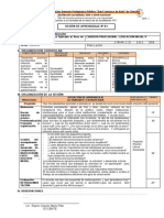 Sesion de Didactica Aplicadaal Area de Personal Social Inicial - V-25-3-19