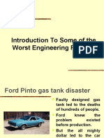 Introduction To Some of The Worst Engineering Failures