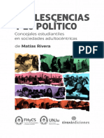 Adolescencias y Lo Político (Matías Rivera)