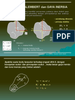 Prinsip D Alembert Dan Gaya Inersia