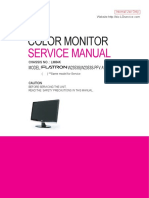 LG W2353S Chassis LM84K Service Manual