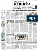 Jagan For Lockdown in Red Zones: Lockdown in Air, Centre Yet To Bite Bullet