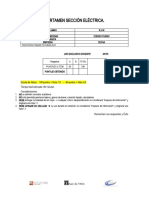 Evaluación Eléctrica