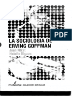 La sociología de Irving Goffman 