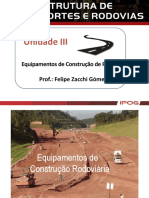 Construção de estradas: equipamentos e compactação de solo