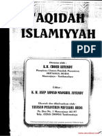 Aqidah Islamiyyah Manonjaya Tasikmalaya PDF