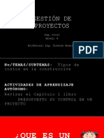 Gestión de Proyectos (Clase 3)