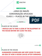 Curso de Inglês Conversação Aplicada Class 1 - Places in The House