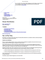 Pipes and Pipe Sizing