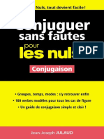 Conjuguer Sans Fautes Pour Les Nuls by Jean-Joseph Julaud (Julaud, Jean-Joseph)