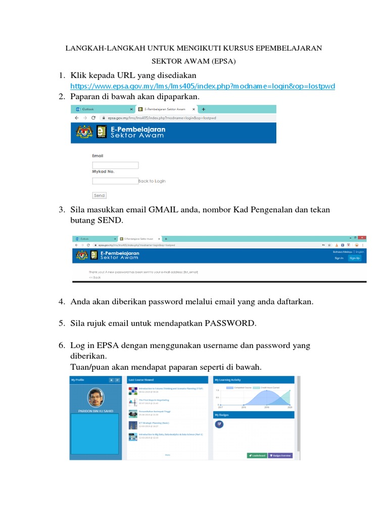 Cara Daftar Epsa Kpm 2022 Online Login Semakan Upu