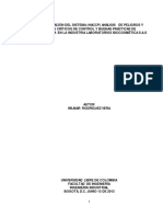 Implementacion Sistema Haccp y BPM Laboratorios Biocosmetica PDF