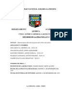 Determinación del nivel de pureza del carburo de calcio a través de titulación ácido-base