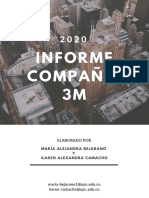 Informe Ejecutivo Compañía 3M