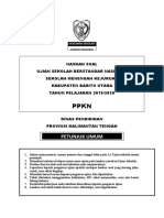 Soal Usbn PKN SMK 2019-2020