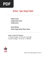 Excitons - Types, Energy Transfer