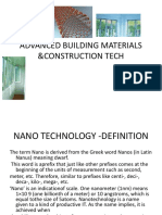 Nano Tech in Construction Industry