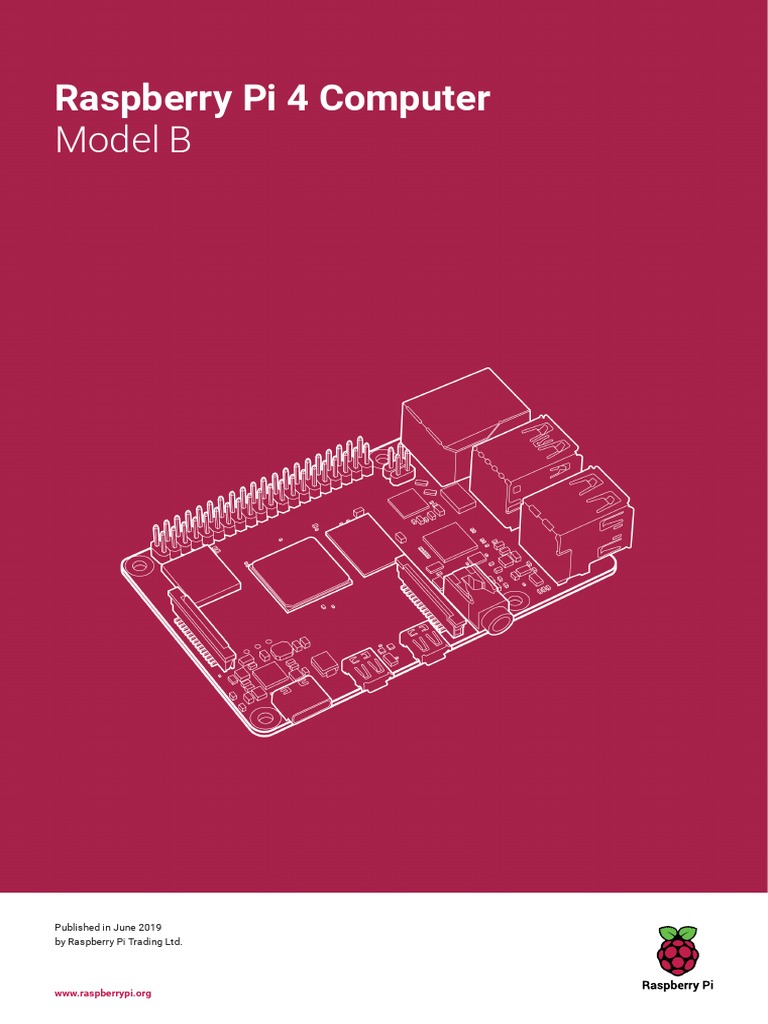 Model B: Raspberry Pi 4 Computer | PDF | Raspberry Pi | Office Equipment