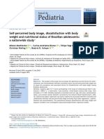 Self-Perceived Body Image, Dissatisfaction With Body Weight and Nutritional Status of Brazilian Adolescents: A Nationwide Study