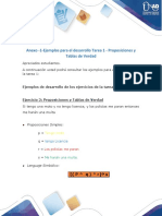 Anexo -1-Ejemplos para el desarrollo Tarea 1 - Proposiciones y Tablas de Verdad