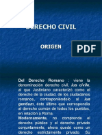 Derecho Civil Presentacion Con Diapositivas
