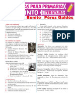 Benito Pérez Galdós para Quinto Grado de Primaria