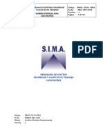 Programa de Gestión Seguridad y Salud Ocupacional ST