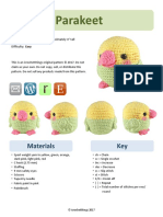 Chubby Parakeet: Materials Key