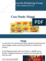 Rank Keywords Marketing Group: Case Study Maggi