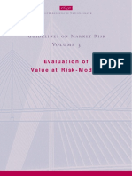 Evaluation of Value at Risk-Models