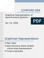 Graphical Representation of Asynchronous Systems in Petri Nets and Timed Automata