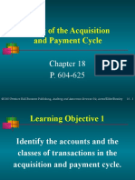 Pert VIII. Audit of The Acquisition and Payment Cycle
