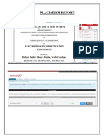 Plagiarism Report PDF