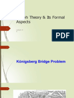 Graph Theory & Its Formal Aspects: Lecture 3-4