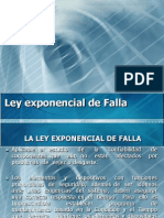 La Ley Exponencial de Falla - Ana e Luna