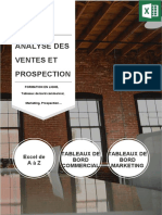 Analyse des ventes et prospection brochure