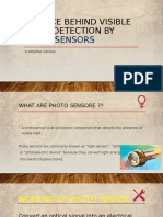 Science Behind Visible Light Detection by Photosensors